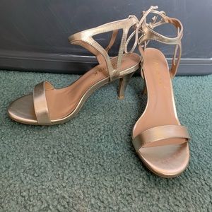 Gold heels